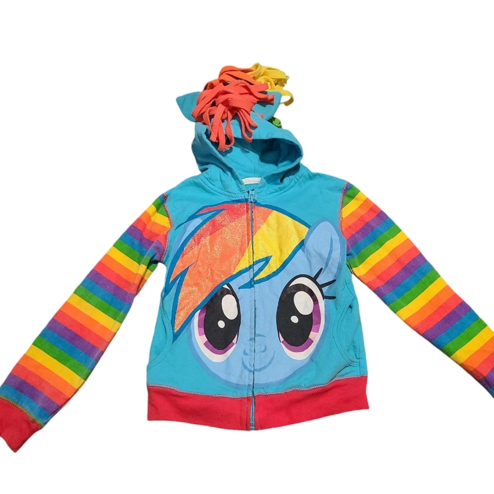 MY LITTLE PONY hooded zip up jacket S (7)